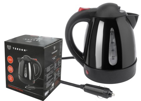 Czajnik Elektryczny 1L 24v Na Wtyczkę Samochodową Tekson