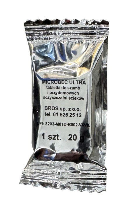 BROS - Microbec ULTRA - tabletka do szamb - 16 szt.