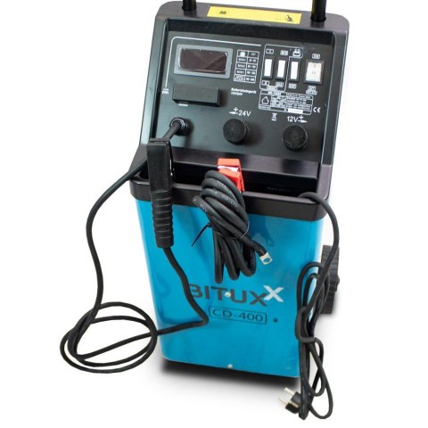 Prostownik Akumulatorowy z rozruchem 12/24V BITUXX do akumulatorów