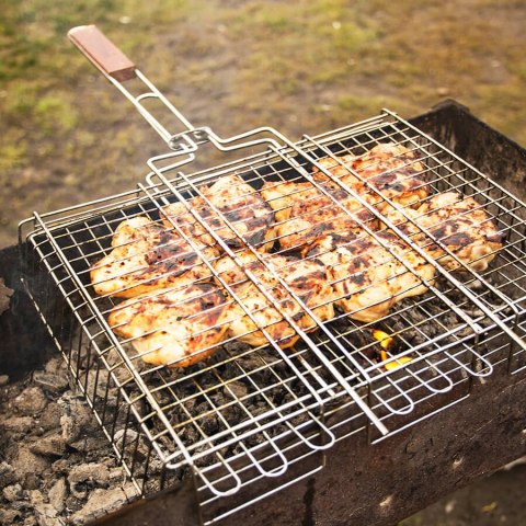 KRATKA DO GRILLA 24x30CM RUSZT GRILLOWY MAESTRO MR-1016