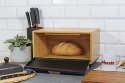 CHLEBAK BAMBUSOWY POJEMNIK NA PIECZYWO BRUNBESTE BB-4250 CZARNY