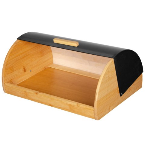 CHLEBAK DREWNIANY Z METALOWĄ POKRYWĄ BEZKOLIZYJNĄ BRUNBESTE BB-2751