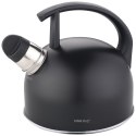 CZAJNIK STALOWY 1.5L MATOWY CZARNY KINGHOFF KH-1897