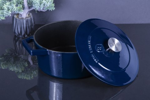 EMALIOWANY GARNEK ŻELIWNY 4.35L 24CM BERLINGER HAUS STRONG MOLD BH-6522