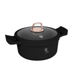 GARNEK Z POWŁOKĄ TYTANOWĄ 4.4L 24CM BERLINGER HAUS BLACK ROSE BH-1457