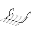 SKŁADANA SUSZARKA NA PRANIE NA GRZEJNIK KALORYFER BALKON 50 CM ROZSUWANA BRUNBESTE BB-3900