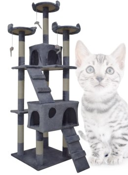 Duży Drapak dla kota legowisko wieża słupki sizalowe wysoki 170cm
