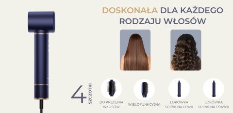 Lokówko-suszarka Multistyler Havit HD634 (4 końcówki)