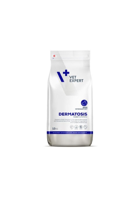 VetExpert Veterinary Diet Dermatosis dog Rabbit&Potato 12kg