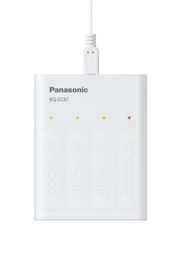 ŁADOWARKA PANASONIC SMARTPLUS USB + 4 x AA ENELOOP 2000 mAh