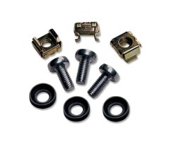 Intellinet Zestaw montażowy (śruba,koszyczek,podkładka) 4szt, czarny