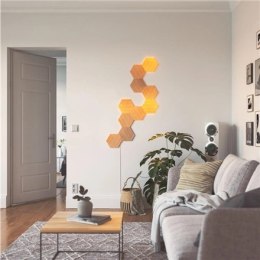 Nanoleaf Nanoleaf | Elements Wood Look Hexagons Starter Kit (7 panels) | W | Cool White + Warm White