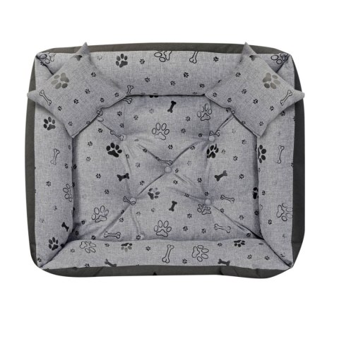 Legowisko kojec Kości 100 x 75 cm czarne Prestige