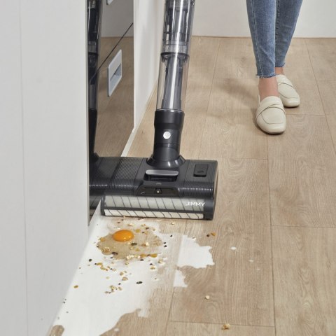 4w1 Bezprzewodowy odkurzacz i myjka JIMMY PW11 Pro HEPA 460W - srebrny czarny