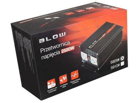 5929# Przetwornica 12v/230v v5000/2500w blow