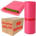 Foliopaki Kurierskie Różowe C3 350x450mm - 50 szt.