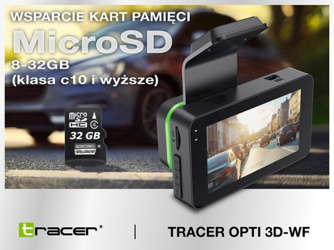 Wideorejestrator TRACER OPTI 3D-WF