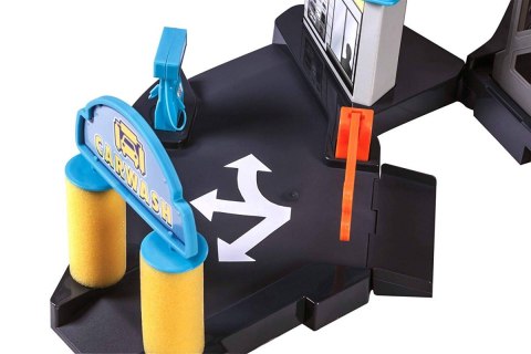 Garaż street fire auto