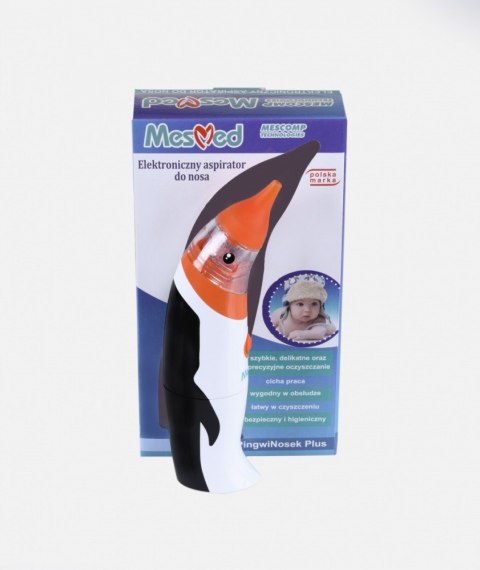 Aspirator elektroniczny do nosa mm-118 pingwinosek