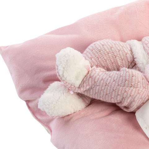 Lalka bobas nica 40 cm na kocyku