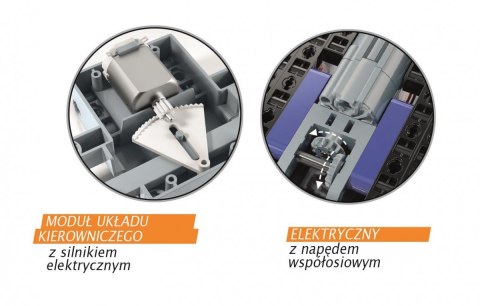 Zestaw naukowy samochód policyjny rc