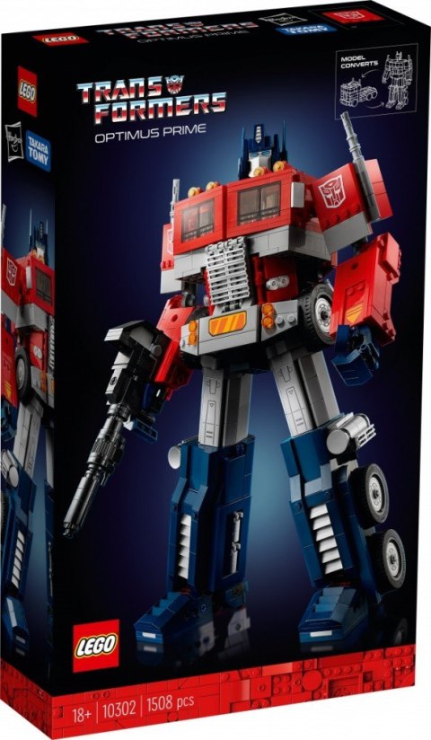 Klocki icons 10302 optimus prime