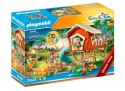 Klocki zestaw z figurkami family fun 71001 domek na drzewie ze zjeżdżalnią