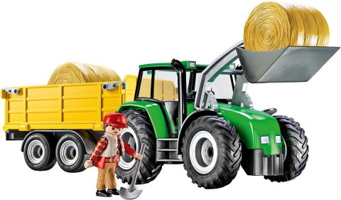 Zestaw figurek country 9317 traktor z przyczepą