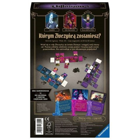 Gra disney villainous. Źli do szpiku kości - dodatek