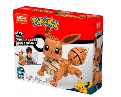 Klocki duży eevee pokemon do zbudowania