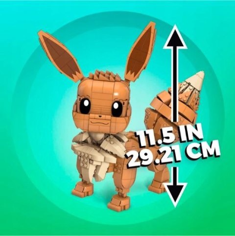Klocki duży eevee pokemon do zbudowania