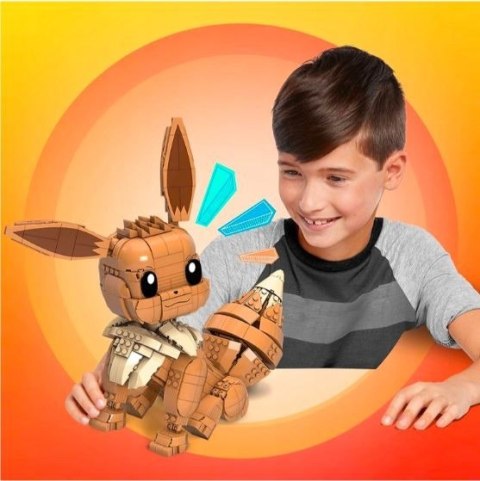 Klocki duży eevee pokemon do zbudowania