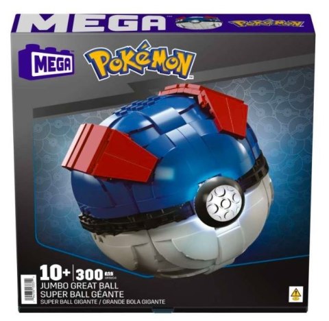 Zestaw konstrukcyjny mega construx duży great ball pokemon