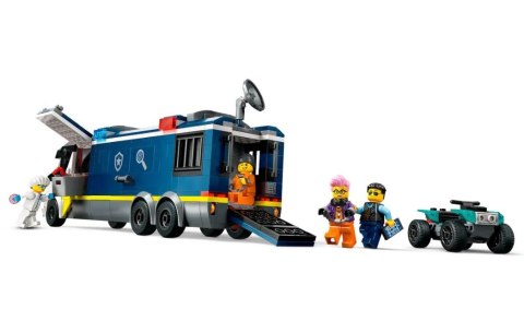 Klocki city 60418 policyjna ciężarówka z laboratorium kryminalnym