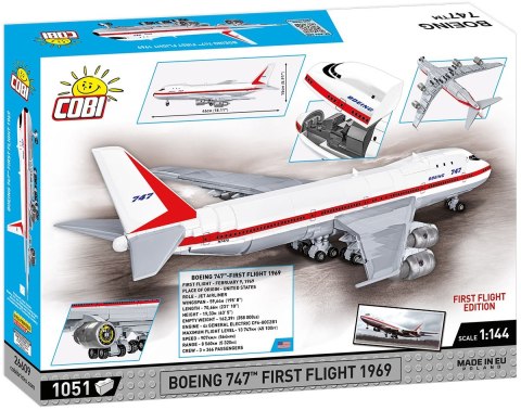 Klocki boeing 747 first flight 1969