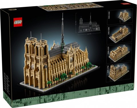 Klocki architecture 21061 notre-dame w paryżu