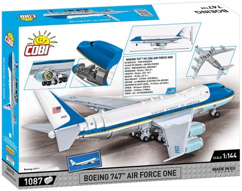 Klocki boeing 747 air force one
