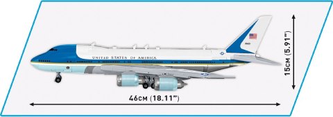 Klocki boeing 747 air force one
