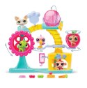 Littlest pet shop zestaw fabryka zabawy z 2 figurkami