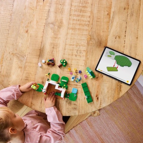 Klocki animal crossing 77055 able sisters i sklep odzieżowy