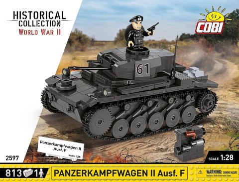 Klocki czołg panzerkampfwagen ii 813 klocków