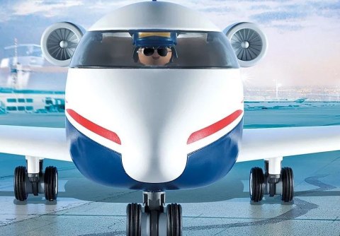 Zestaw z figurkami city action 71153 lotnisko z samolotem