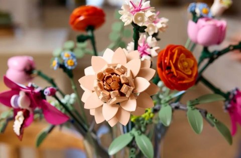 Klocki botanicals 10342 piękny bukiet różowych kwiatów