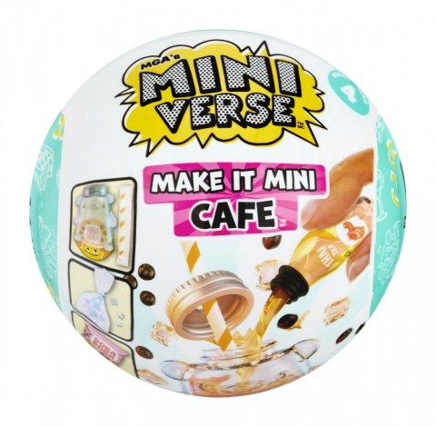 Figurki miniverse make it mini foods: cafe display 24 sztuki