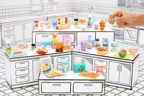 Figurki miniverse make it mini foods: cafe display 24 sztuki