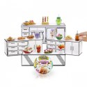 Figurki miniverse make it mini foods: cafe display 24 sztuki