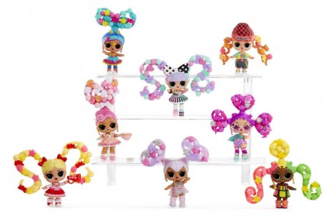 Lalka l.o.l. surprise hair beads tots display 12 sztuk