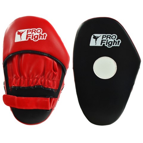 ND05_Ł0836 Łapa trenera Focus Pads Profight Pu czerwono-czarna