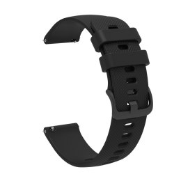 Pasek silikonowy do smartwatcha Huawei Watch GT2/GT3 42mm - czarny