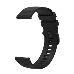 Pasek silikonowy do smartwatcha Huawei Watch GT2/GT3 42mm - czarny